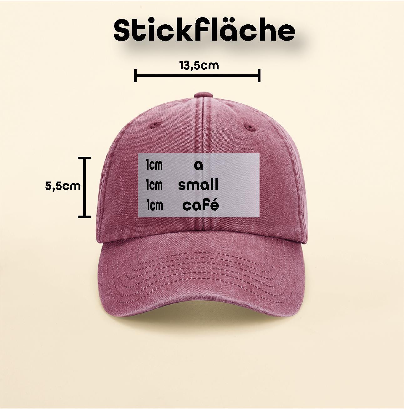 Chaos Chic Kappe Bestickt – Vintage Hat Rosa – Baumwollcap für Frauen – Geschenk für Freundin & Mama – Retro Aesthetic Cap – Busy Mom – Cap