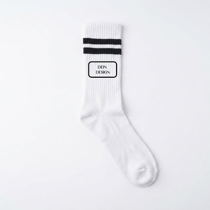 Socken bestickt