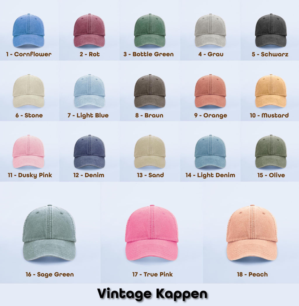 Kaffeeliebhaber Kappe – Bestickter Dad Hat – Mokka-Kanne & Spruch – Unisex Baumwollcap – More Espresso Less Depresso - Kappe mit Wunschtext