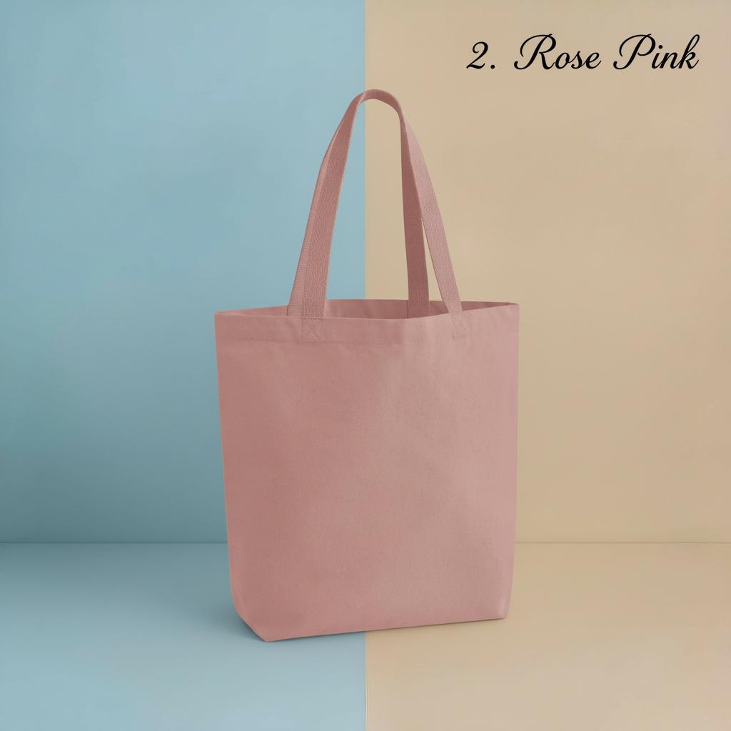 Personalisierte Canvas Tasche mit Text & Logo | Nachhaltiger Shopper in 5 Farben | Individuelle Tragetasche für Uni - Alltag | Geschenkidee