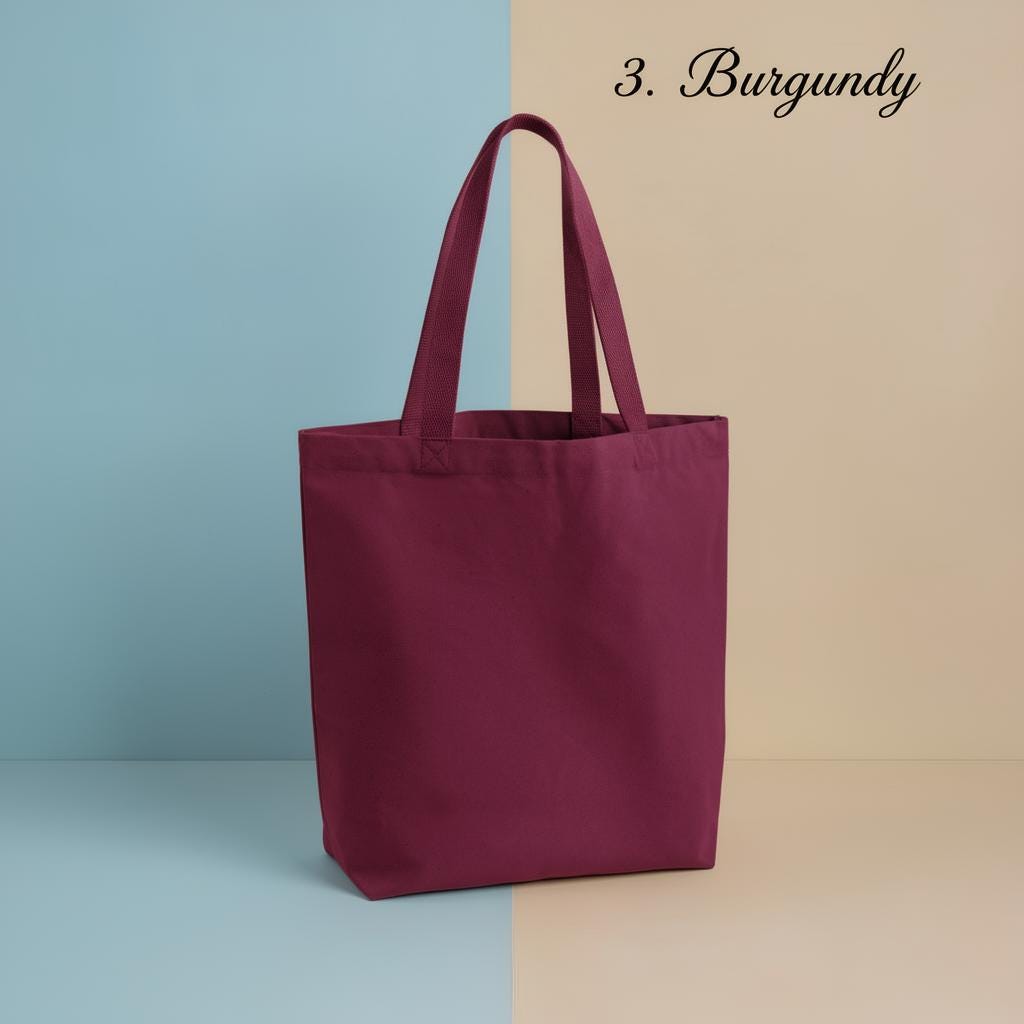 Personalisierte Canvas Tasche mit Text & Logo | Nachhaltiger Shopper in 5 Farben | Individuelle Tragetasche für Uni - Alltag | Geschenkidee