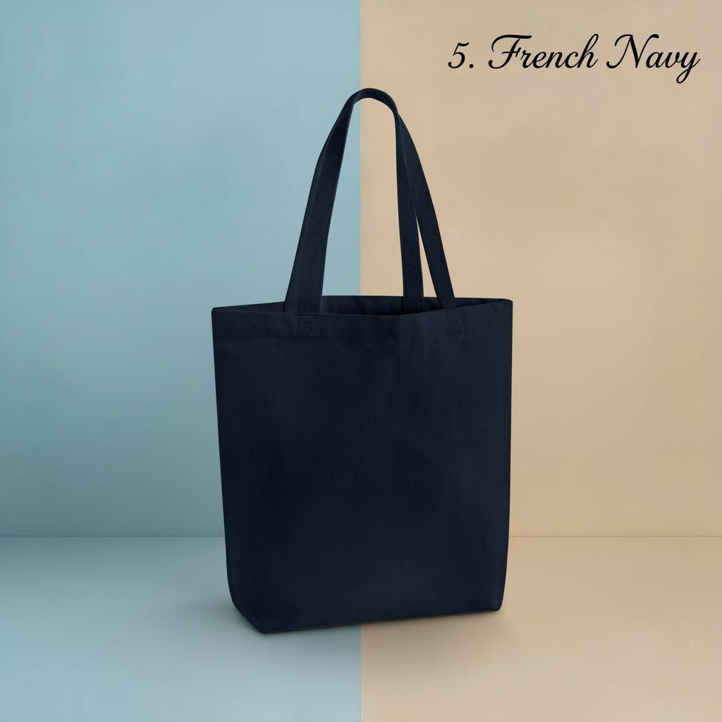 Personalisierte Canvas Tasche mit Text & Logo | Nachhaltiger Shopper in 5 Farben | Individuelle Tragetasche für Uni - Alltag | Geschenkidee