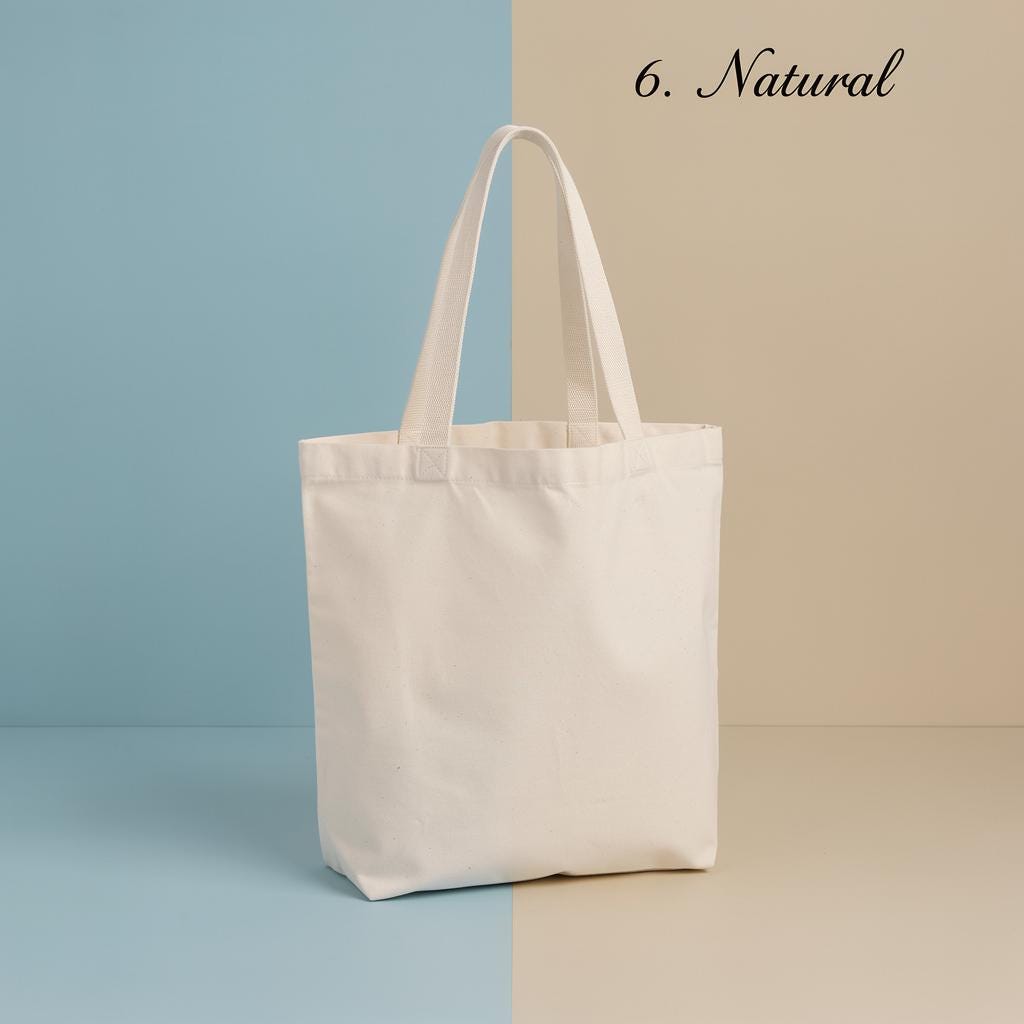 Personalisierte Canvas Tasche mit Text & Logo | Nachhaltiger Shopper in 5 Farben | Individuelle Tragetasche für Uni - Alltag | Geschenkidee