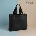 Personalisierte Canvas Tasche mit Wunschlogo & Text | Nachhaltiger Shopper aus Recycelter Baumwolle | Individuelles Geschenk | Handle Bag