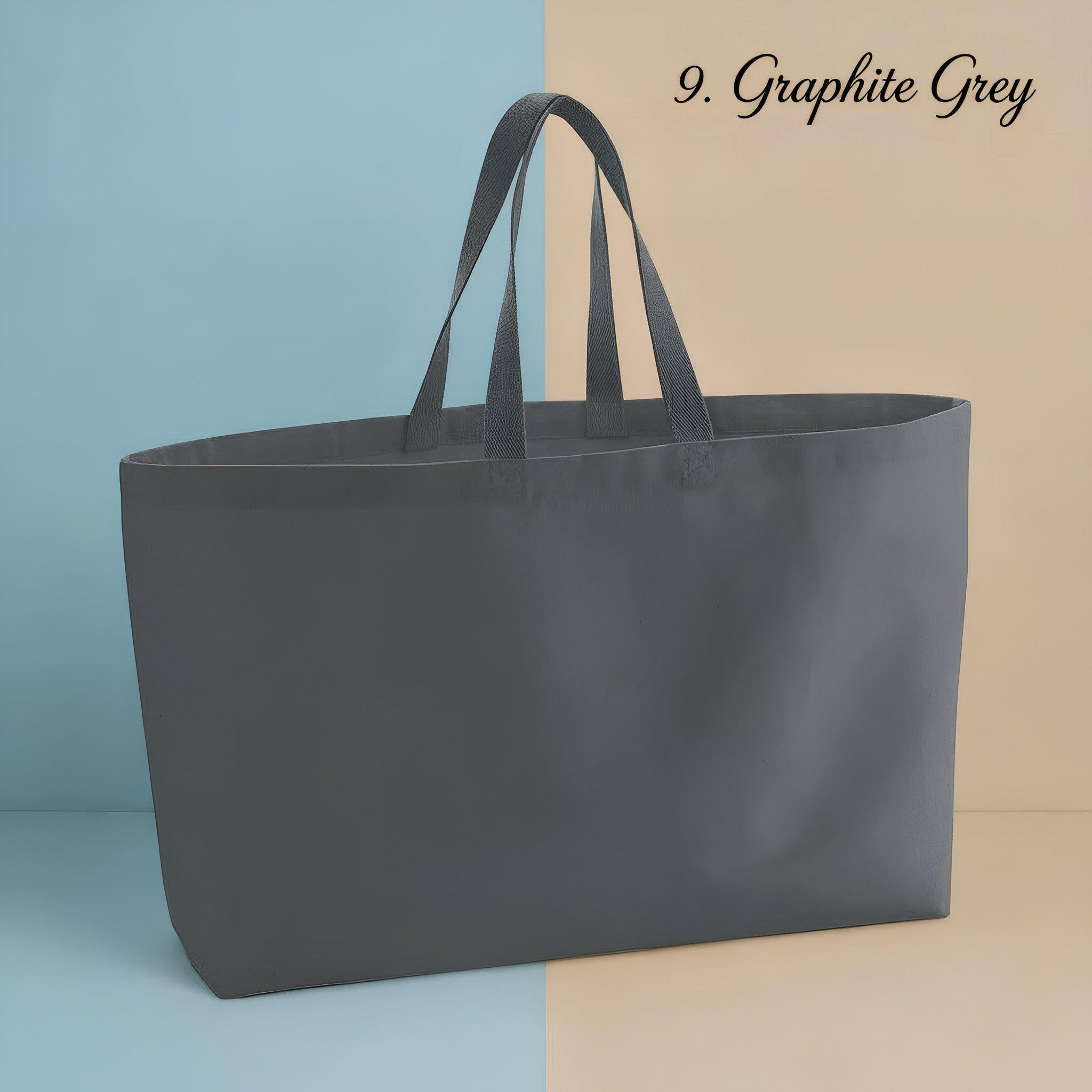 Personalisierte Canvas Tote Bag mit Bestickung – Individuelle Tasche mit Name, Logo oder Line Art– Hochwertiges Geschenk für Sie & Ihn