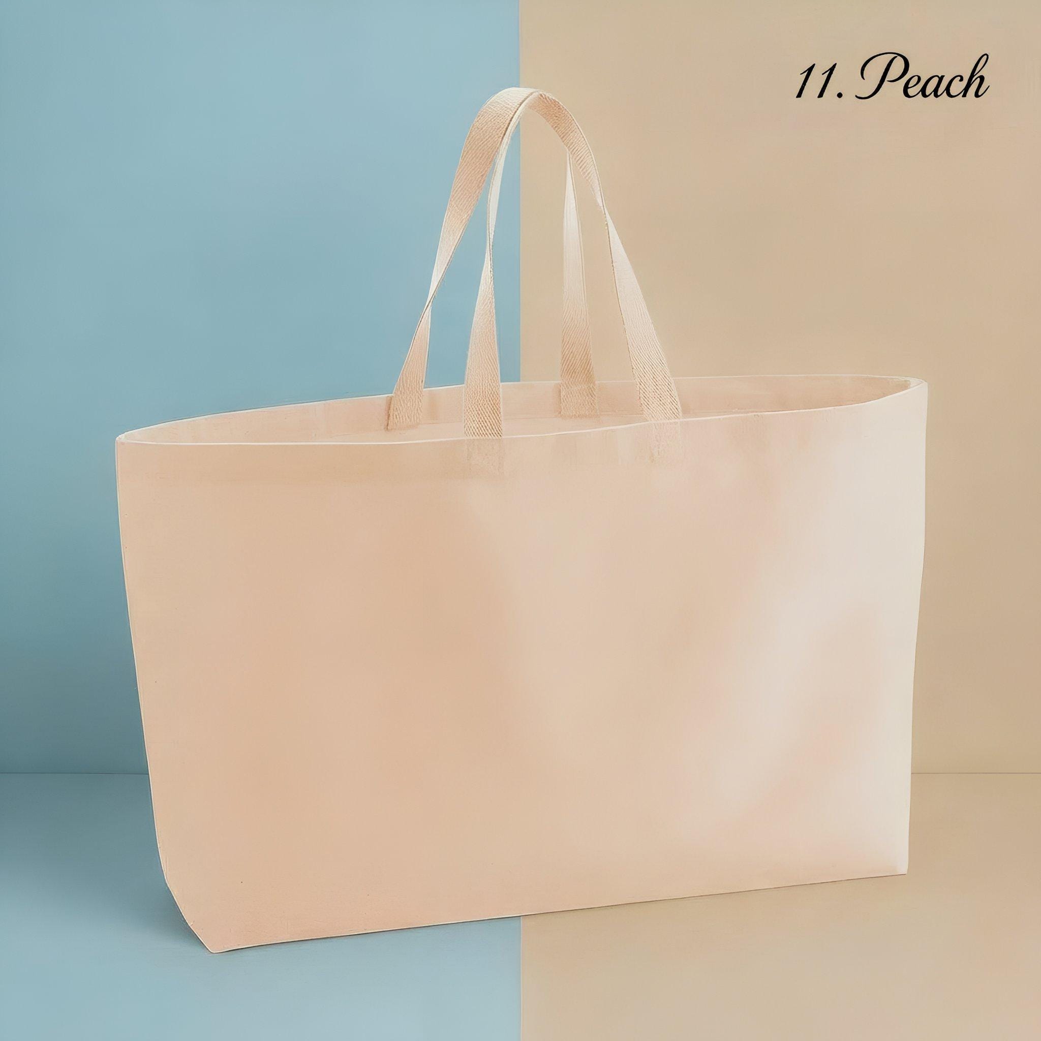 Personalisierte Canvas Tote Bag mit Bestickung – Individuelle Tasche mit Name, Logo oder Line Art– Hochwertiges Geschenk für Sie & Ihn