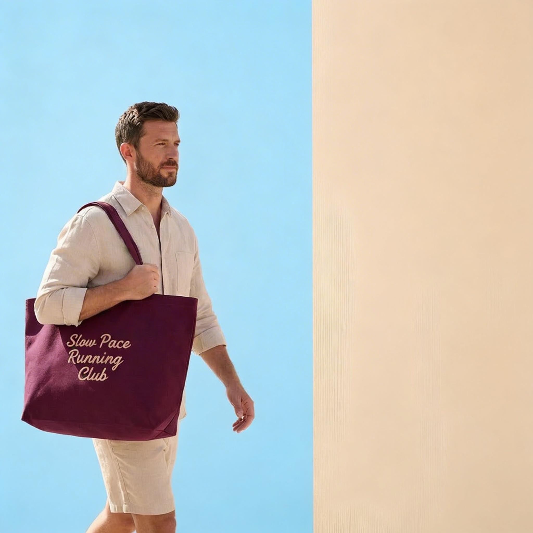 Personalisierte Canvas Tote Bag mit Bestickung – Individuelle Tasche mit Name, Logo oder Line Art– Hochwertiges Geschenk für Sie & Ihn