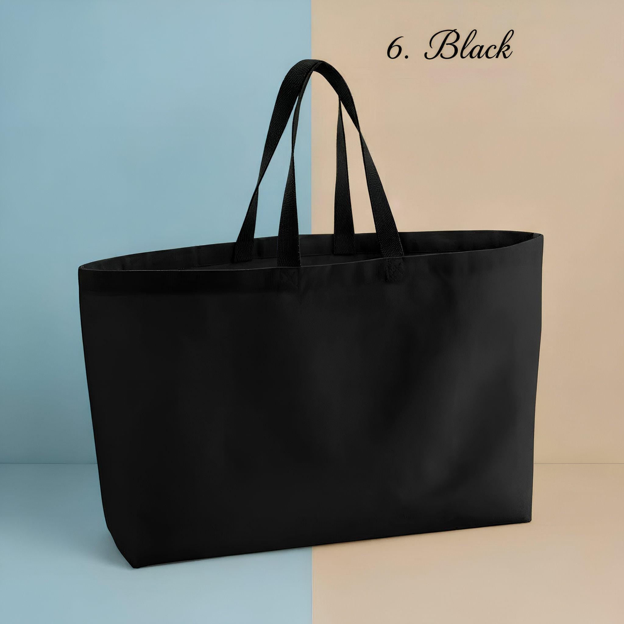 Personalisierte Canvas Tote Bag mit Bestickung – Individuelle Tasche mit Name, Logo oder Line Art– Hochwertiges Geschenk für Sie & Ihn