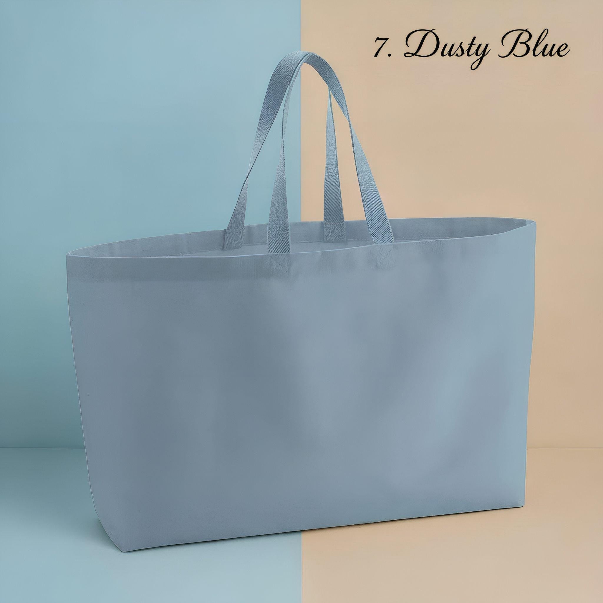 Personalisierte Canvas Tote Bag mit Bestickung – Individuelle Tasche mit Name, Logo oder Line Art– Hochwertiges Geschenk für Sie & Ihn