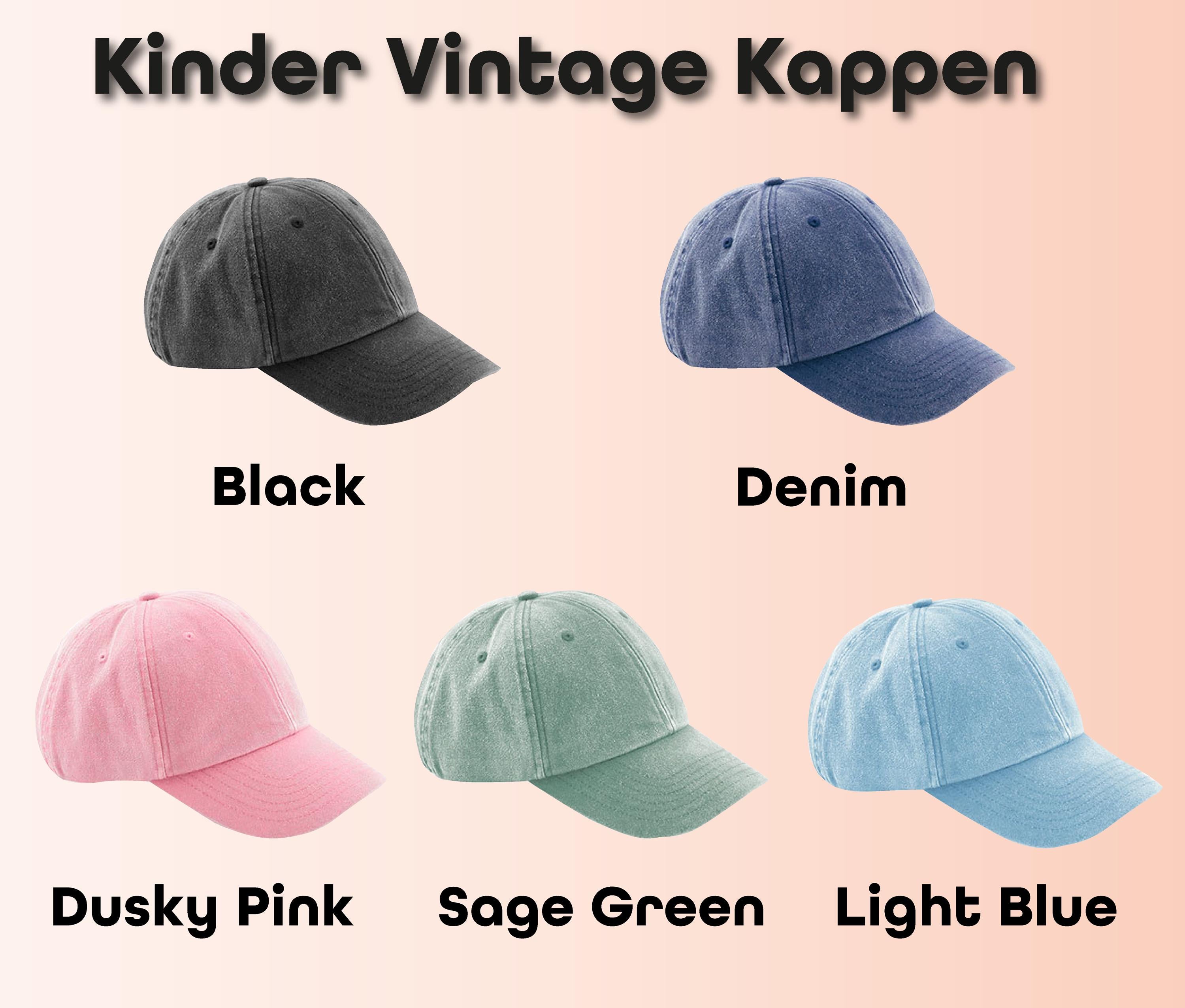 Personalisierte Vintage Kappe mit Stickerei | Individuelle Cap im Retro Stil | Personalisiertes Geschenk für Damen & Herren | Geschenk